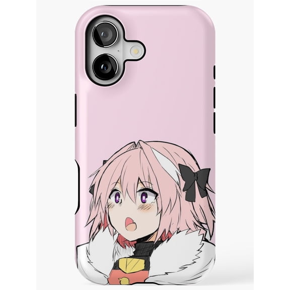 Astolfo Anime Style Phone Case for iPhone 17 16 15 14 13 12 11 Pro Max