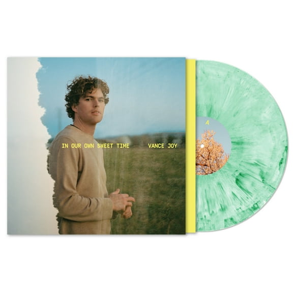Vance Joy "In Our Own Sweet Time" Green and White Color Vinyl LP Record