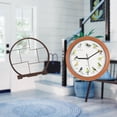 thumbnail image 2 of Expositor de artesanías,Expositor de madera para objetos de colección artísticos,Reloj de pared,Reloj de pared con pájaro cantor Relojes de pared con pájaros,Relojes de pájaros con sonido, 2 of 8