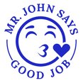 thumbnail image 1 of Printtoo Personalized Teachers Stamp Good Job Teachers Name Self-Inking Rubber Stamp Appreciation Message For School Classroom & Homework Supplies,Blue - 30 x 30 mm, 1 of 6