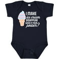 thumbnail image 3 of Inktastic I Make Ice Cream Disappear What's Your Power Boys or Girls Baby Bodysuit, 3 of 5