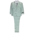 thumbnail image 2 of Kids World Boys' 5-Piece Empire Suit Color: mint Size: 4, 2 of 4