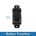 thumbnail image 3 of Interruptor de ventana eléctrica Unique Bargains No.935804X000 Interruptor de control de ventana del lado del pasajero para Kia K2 Rio 2011-2015 Negro, 3 of 7