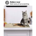 thumbnail image 6 of Large Induction Cooktop Protector Mat Vintage Bees Stove Top Covers for Electric Stove, Daisy Floral Pastoral Retro Art Decorative Stove Burner Cover Mats, Glass Top Stove Cover, 6 of 7