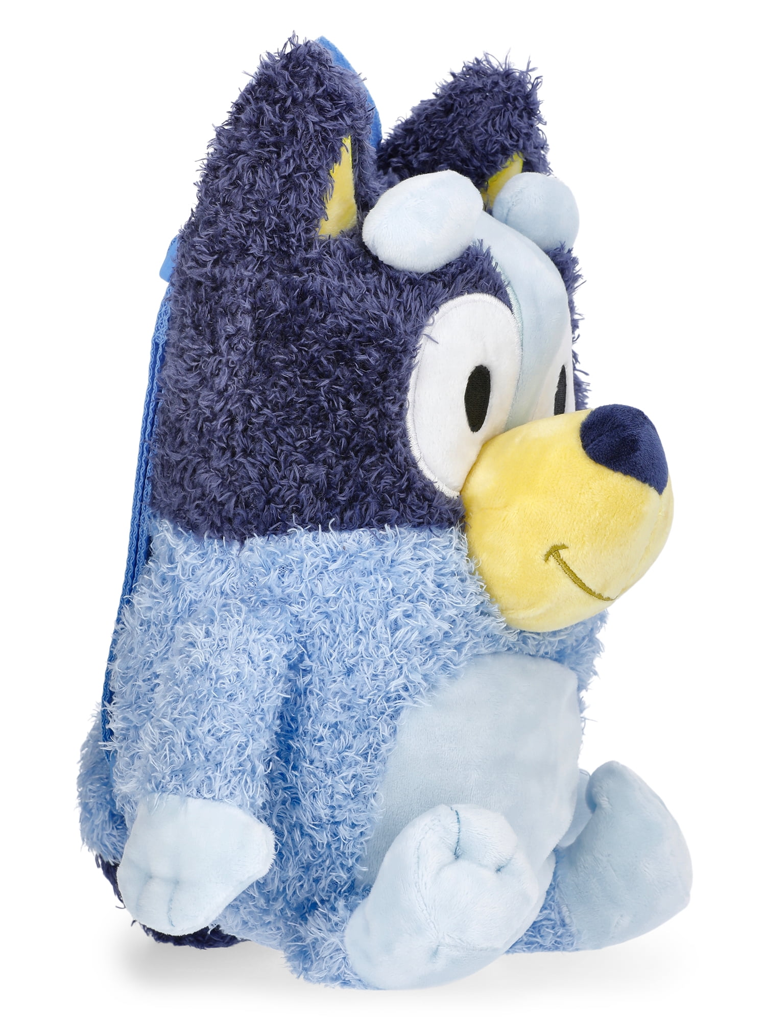 Bluey Kids' 12.5" Plush Backpack, Blue