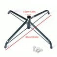 thumbnail image 5 of Christmas Tree Stand Tripod Base Bracket Metal Support Folding Rugged And Non-slip For Home Party Decoration Brackets, 5 of 12