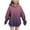 Brown, variant on SERTG Kids Winter Top Gradient Glitter Casual Printed Hoodie Long Sleeves with Pockets Hoodie Top for Children 4-14 Years(Army Green,4 Years)