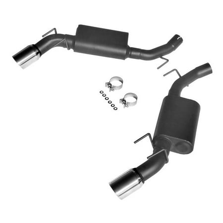 Legato Performance 2014-15 Chevrolet Camaro SS 6.2L V8 Axle Back Exhaust Kit-Will not fit convert.