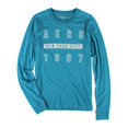 thumbnail image 1 of Camiseta gráfica Aeropostale Nueva York 1987 para Hombre Verde Pequeña, 1 of 2