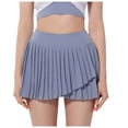 thumbnail image 1 of DAFEI Jupe de Tennis Plissée pour Femmes avec Shorts Intégrés Jupe de Pickleball Mini Jupes pour Entraînement Course, 1 of 5