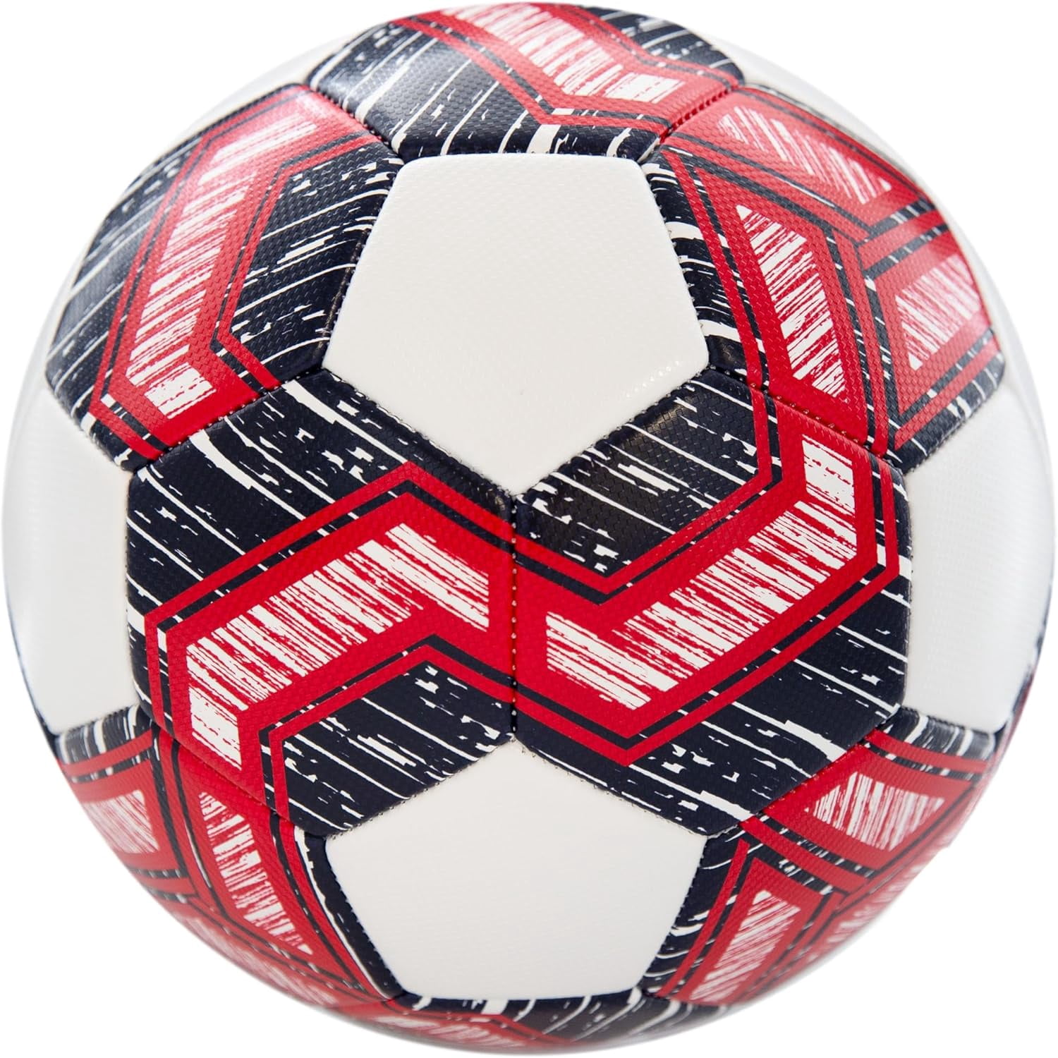 Icon Sports Official Licensed US Soccer Federation Soccer Ball - USSF167BL White Size 5