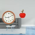 thumbnail image 2 of Reloj de pared,Reloj de pared con pájaro cantor Relojes de pared con pájaros,Relojes de pájaros con sonido Reloj decorativo que canta,Estatua,Escultura de fruta artificial,estatua y artesanía, 2 of 8