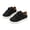 Black-01, variant on Kids' First Walker Sneakers Boys Girls Comfy Slip On Walking Shoes Sports Tennis Skate Sneakers Breathable