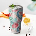 thumbnail image 3 of 30oz Pioneer Flower Tumblers Stainless Steel Tumbler with Lid and Straw,Vacuum Insulated Double Wall Travel Tumbler Cups Mug with Cleaning Brush for Coffee,Tea, 3 of 7