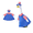goose outfits-B-A5, variant on 2026 New US 250th Anniversary Patriotic Porch Goose Outfits for 17'' and 23'' H Lawn Statue, 4th of July Goose Costume for Garden Patio Independence Memorial Day Decorations 1SET