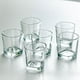 thumbnail image 5 of Vasos de vidrio para beber pequeños: 4 vasos cuadrados redondos para leche, vasos de whisky para agua, 5 of 8
