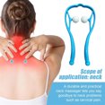 thumbnail image 3 of CAROOTU Handheld Neck Massager Lightweight Manual Muscle Massager Stick Tool for Neck Muscle Pain Relief New, 3 of 6