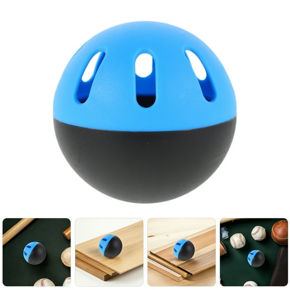 Raindrops 4pcs Hollow Baseball Practice Balls 74 mm Training Balls for Indoor and Outdoor Use for   and Throwing Practice Durable and