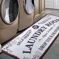 thumbnail image 5 of Laundry Area Rug Non Door Mat Durable Entrance Rug Kitchen Flooring Laundry Room Bathroom Hallway Entrance Rug Carpet Home Decor, 5 of 7