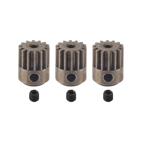 3Pcs Metal Motor Gear Pinion Gear 14T for HBX 16889 16889A 16890 16890A SG1601 SG1602 RC Car Spare Parts