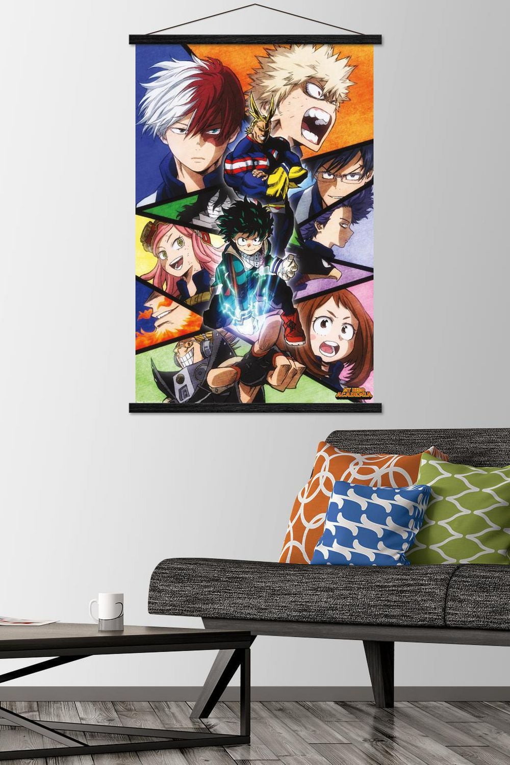My Hero Academia - Faces Wall Poster, 22.375" x 34"