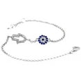 thumbnail image 2 of Gifts Are Blue Stylish Evil Eye Blue Bracelet or Anklet Jewelry - Good Luck Charm, 2 of 5