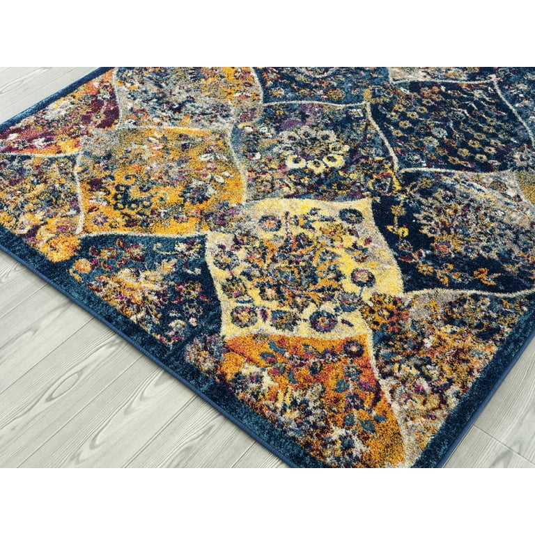 Manhattan 40 Multi Power-Loomed Runner Rug 2'6