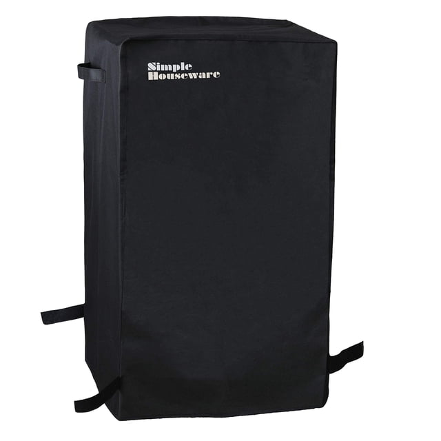Simple Houseware Housse Carrée Imperméable et Robuste pour Gril Fumoir Électrique de 40 Pouces, Polyester Résistant aux Intempéries