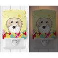 thumbnail image 2 of Caroline's Treasures BB1894CNL Longhair Creme Dachshund Easter Egg Hunt Ceramic Night Light, 6x4x3", multicolor, 2 of 2