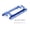 Blue, variant on Heavy-Duty Metal Rock Sliders Side Steps For 1/10 Traxxas TRX4 2021 Bronco, RC Crawler Car Protection & Upgrade Accessories (2-Pack),Blue