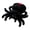 Black, variant on Spider Stuffed Animal Toy Spider Plush Toy Soft Pink Spider Pillow,Adorable Playtime Plush Toy,Super Soft Plush Doll Animal for Teens & Adults 9.8inch