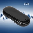 thumbnail image 4 of Mini Grabadora Grabadora de Voz Digital con Reducción de Ruido HD Grabadora Pequeña de MP3 Segura Recargable Activada por Voz para Reuniones de Entrevistas ANGGREK, 4 of 8