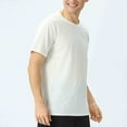 thumbnail image 2 of Short Sleeve Shirts for Men, Mens T-Shirts Short Sleeve Cotton UPF 50+ Lightweight Moisture Wicking Cooling Casual Crew Neck Basic Tee Shirts, 2 of 6