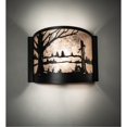thumbnail image 1 of Aplique de pared para estanque silencioso de 12" de ancho MEYDA 228346, 1 of 1