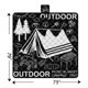 thumbnail image 5 of Tapete impermeable para acampar al aire libre Tapete para picnic a prueba de humedad y resistente al desgaste., 5 of 5
