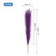 thumbnail image 2 of 2 Paquetes de Hierba Pampas Falsa de 17 Pulgadas, 10 Tallos de Hierba Artificial para Decoración, Púrpura Oscuro, 2 of 6
