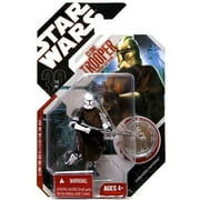 Star Wars - Expanded Universe Action Figure - CLONE TROOPER (Hawkbat Battalion)(Silver Coin)(3.75 in