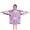 Purple Butterfly Pattern-1, variant on Purple Butterfly Pattern Blanket Hoodies for Kids 6-13YR Oversize Wearable Blanket Hoodies for Boys Girls Teens