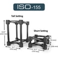 thumbnail image 3 of Soportes de aislamiento para altavoces IsoAcoustics Iso-Stand Series Iso-155, 3 of 7