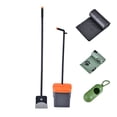 thumbnail image 2 of Fesfesfes Dog Pooper Scooper Swivel Bin Rake Kit with 35 Waste Bags,46" Long Handle Adjustable Portable Non-Breakable Poop Scooper Easy to Clean Pet Waste, 2 of 7
