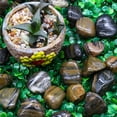 thumbnail image 6 of Koltose by Mash - Polished Striped Pebbles, .5”-1” inch Natural Decorative Stones, 10 lbs, 6 of 8