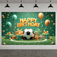 thumbnail image 4 of Decorative Design Banner Balloon Decoration Soccer Theme Gift Boxes Celebration Banner for Birthday Party Kids Event Indoor Decoration, 4 of 9