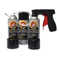 thumbnail image 1 of Kit de spray inhibidor de óxido Fluid Film 3 x 350 ml con Can Gun, 1 of 7