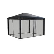 Sojag Monteserra 10 x 12 x 9 ft Black Gazebo