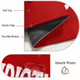 thumbnail image 6 of Merry Christmas Round Area Rug 3.3Ft Washable Circle Rugs for Dining Room Table, Winter Xmas Red Modern Art Non-Slip Carpet Floor Mats Indoor Outdoor Carpet Runner Aesthetic Home Decor, 6 of 8
