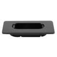 thumbnail image 3 of Uxcell 3' x 1-3/5' Rectangular Recessed Sliding Door Handle Flush Pull Zinc Alloy, 3 of 5