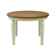 thumbnail image 2 of 44 x 44 in Round Top Solid Wood Dining Table in Hickory/Shell, 2 of 5