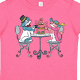 thumbnail image 4 of Inktastic Colorful French Poodles with Tea Boys or Girls Toddler T-Shirt, 4 of 5