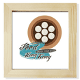 thumbnail image 1 of Hong Kong Xiaolongbao Dumpling China Square Picture Frame Wall Tabletop Display, 1 of 3