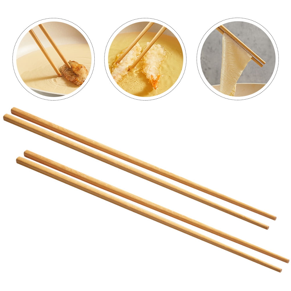Hemoton 1 Set 6 Pairs Wood Chopsticks Hot Pot Chopsticks Cooking  Lightweight Chopsticks Chinese Wood Chop Sticks Wooden Chopsticks Chopstick  for Hot